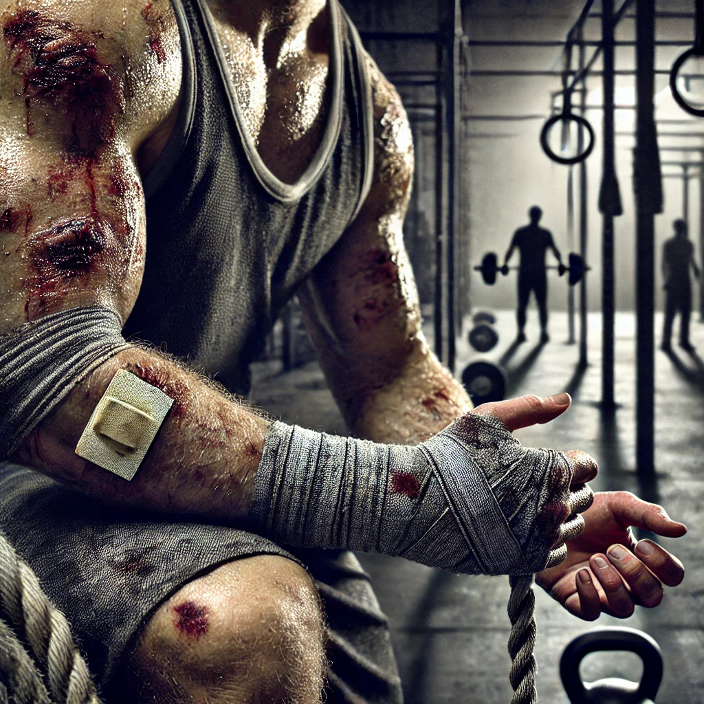 الإصابات في التداريب الشاقة